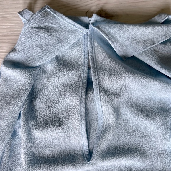 MICHAEL KORS cold shoulder ruffle long sleeve blouse size M - Picture 13 of 16